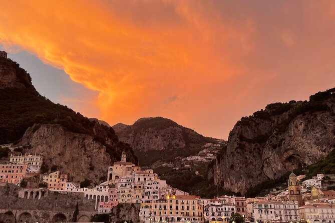 Private Boat Tour at Sunset on the Amalfi Coast - Stunning Sunset Scenery
