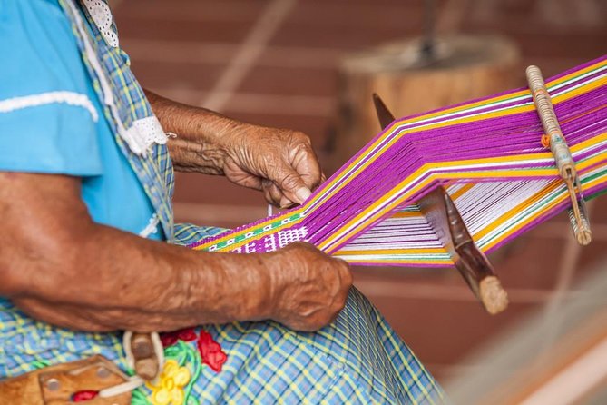 Private Day Tour Including Artisan Villages of Alebrijes and Black Pottery - Woven Cotton Products