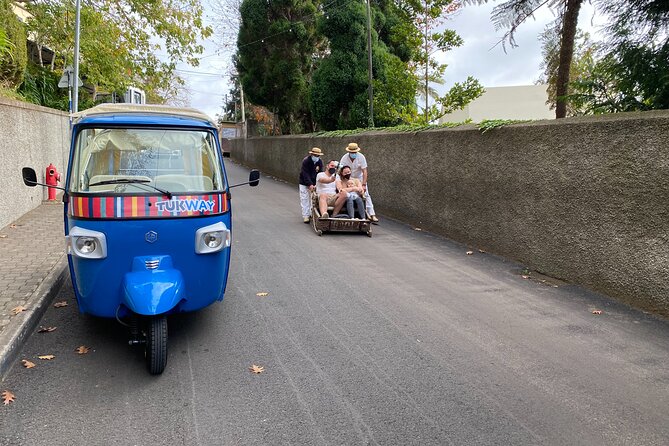 Private Express Tuk Tuk Tour Funchal Old Town & Toboggans - Toboggan Adventure