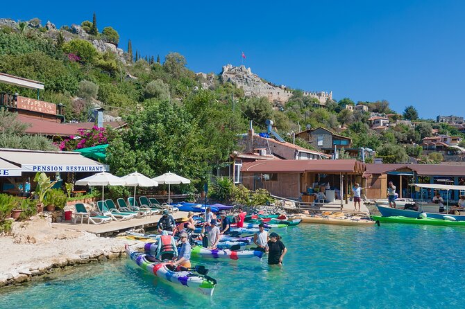 Private Kekova Sea Kayaking Tour - Enjoying a Delectable Lunchtime Picnic