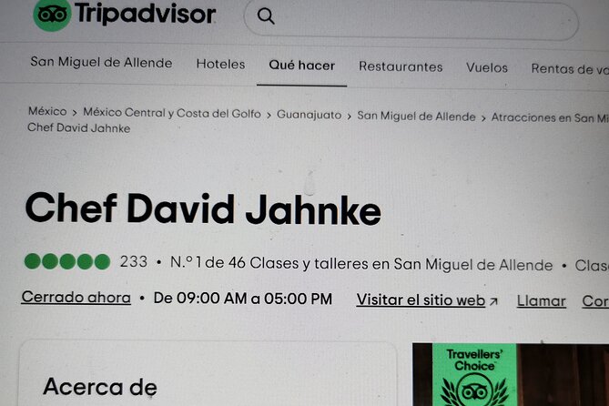 Private Mexican Cooking Class With Licensed Chef - Traveler Feedback and Testimonials