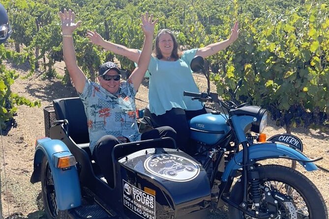 Private Sidecar Winery Tour Through Paso Robles - Knowledgeable and Friendly Tour Guides
