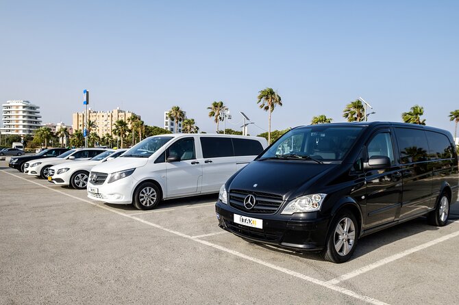 Private Transfer: Larnaca Airport to Protaras 1-14 Pax - Transportation Options