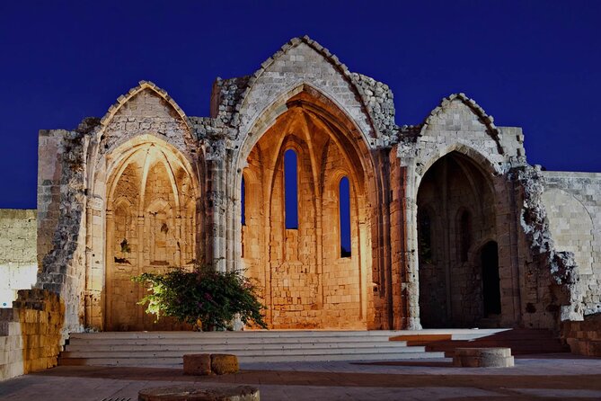 Rhodes: Evening City Tour With Guide+ Throne of Helios 9D Cinema - Highlights of the Tour