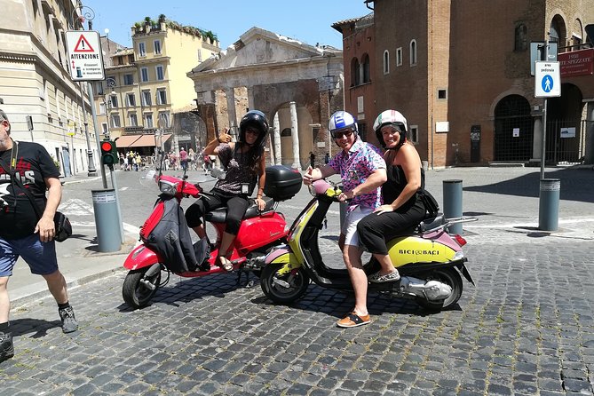 Rome by Vespa Semi Private Tour MAX 6 PEOPLE GUARANTEED - Scooter Driving Requirements