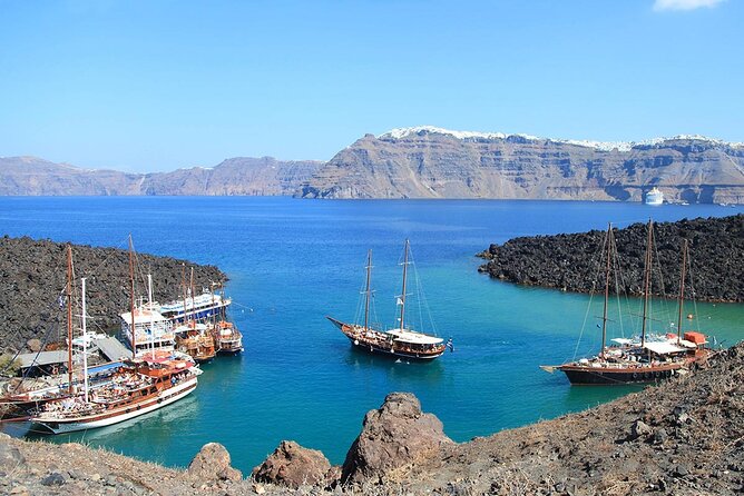 Santorini Sunset Sailing Cruise: Dinner, BBQ, Open Bar, Transfers - Logistical Information