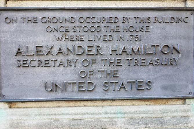Small-Group Alexander Hamilton Public Walking Tour in Philadelphia - Traveler Reviews