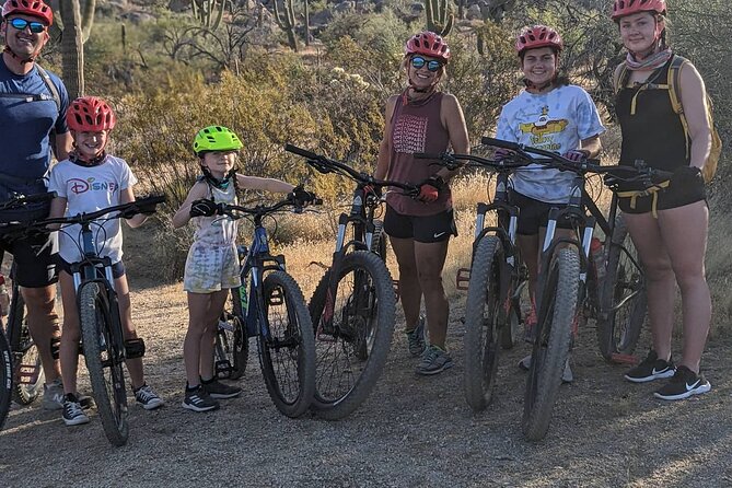 Sonoran Desert Group 2 Hour Mountain Bike Ride Families, Couples - Accessibility and Restrictions