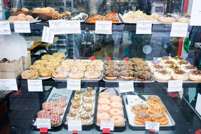 Toronto Delicious Donut Adventure and Walking Food Tour - Donut Varieties and Local Eateries