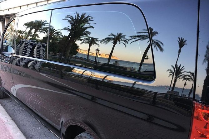 Transfer From Benidorm to Alicante Airport in Private Minivan Max. 6 Passengers - Scenic Route to Alicante Airport