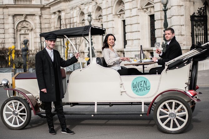 Vegan Sightseeing Tour in an Electro Vintage Car Incl. Schnitzel - Flexible Tour Scheduling
