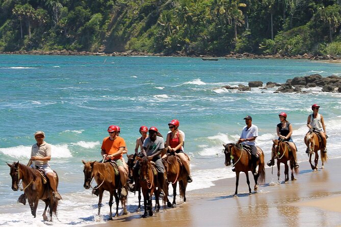 Waterfall Hike Zip Lining & Horseback Ride Tour From Puerto Plata - Ziplining and Waterfall Hike