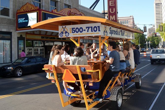 1.5 Hour Private Party Bike Ride in Downtown Memphis - Cancellation and Confirmation