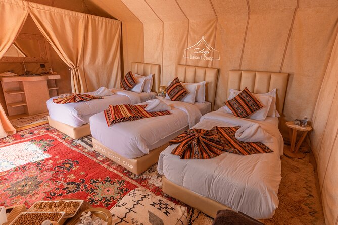 2 Days Sahara Tour With Overnight in Luxury Desert Camp - Booking Information and Policies