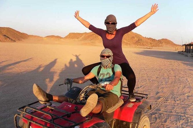 3-Hour Quad Bike Tour in Hurghada Desert - Camel Ride and Refreshments