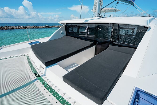 5-Hour Private 40 Luxury Catamaran 2-Stop Tour W/ Food, Open Bar & Snorkeling - Snorkeling and Swimming