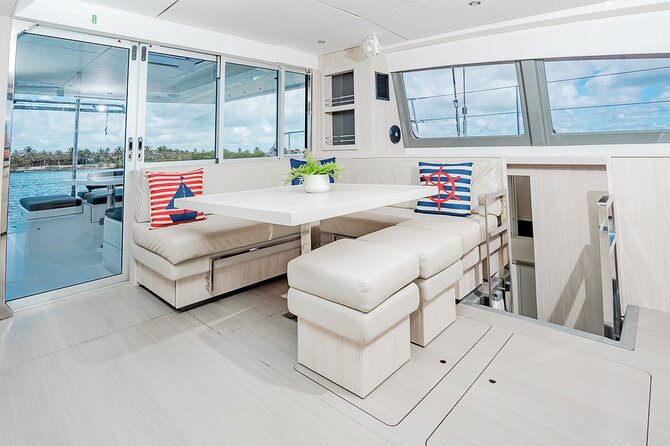 8-Hour Private 40 Catamaran 2Stop Tour to Cozumel Beach, Food, Drinks & Snorkel - Cozumel Beach Experience