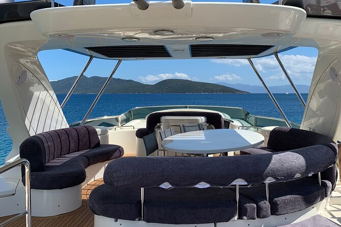 8 Hour Private Yacht Cruise in Delos Rhenia Mykonos Ferretti 830 - Cruise Duration and Itinerary