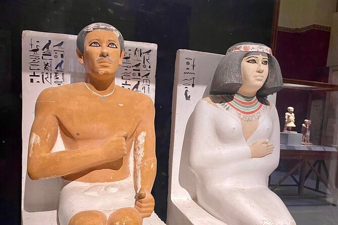 8-Hours Private Tour of Giza Pyramids, Egyptian Museum&Bazaar - Discovering the Egyptian Museum