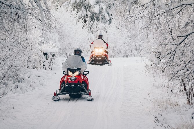 Adventurers Snowmobile Tour 4h - Onboard Experience