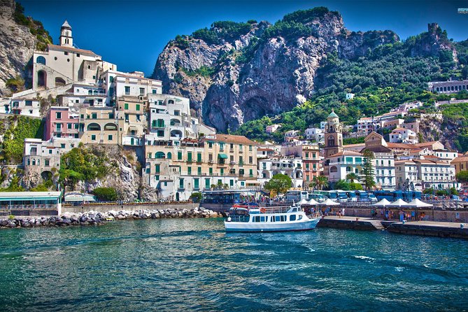 Amalfi Coast Positano & Emerald Grotto Naples Port ShoreExcursion - Exploring Charming Towns