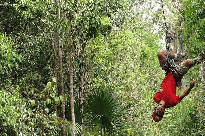 ATV Adventure, Interactive Bridges, Ziplines, Cenote and Lunch - Adventurous ATV Ride