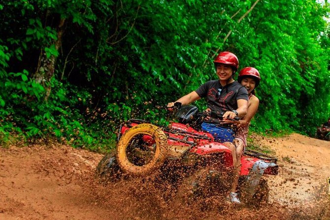ATV Tour With Cenote Swim, Ziplines, Transportation and Lunch Included - Age Restrictions