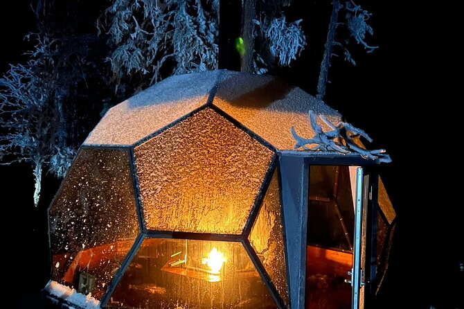 Aurora Borealis Dinner in a Glass Igloo - Unique Dining Experience