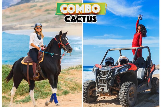 Beach UTV & Horseback Riding COMBO in Cabo by Cactus Tours Park - Off-Road Driving in Polaris RZR