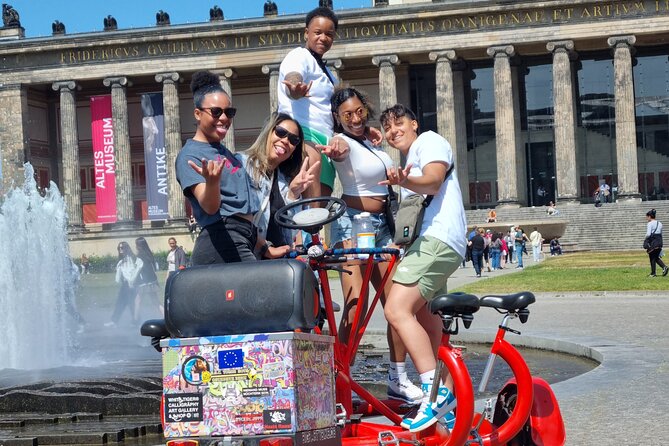 Beer Bike & Party Bike Highlights Berlin City Tour Including Pick-Up - Engaging and Friendly Guides