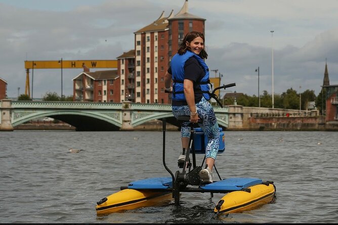 Belfast Hydrobike Tour - Navigating the River Lagan