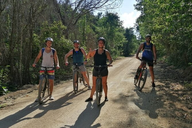 Biking Into A Hidden Jungle Cenote - Serene Cenote Exploration