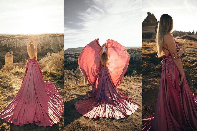 Cappadocia Photoshooting With Flying Dress - Savoring the Turkish Cultural Immersion
