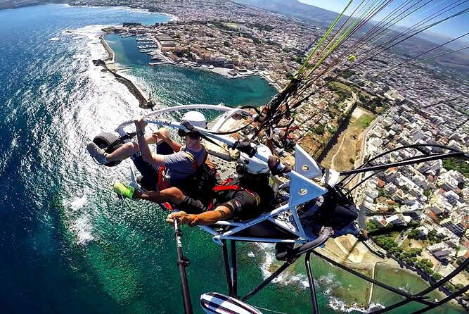 Chania Private Tandem Paratrike Gliding Flight With Instructor - Communication With the Pilot