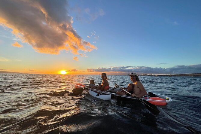 Clear Bottom Glassy Kayak Rental | Safe and Stable Kayaks - Booking and Pricing