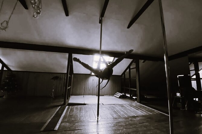Dance Class (choose 1: Pole Dance, Burlesque or Aerial Silk/Hoop) - Booking and Pricing