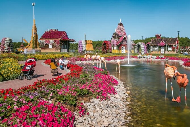 Dubai Miracle Garden Self-Guided Tour With Ticket With Transfer - Booking Process