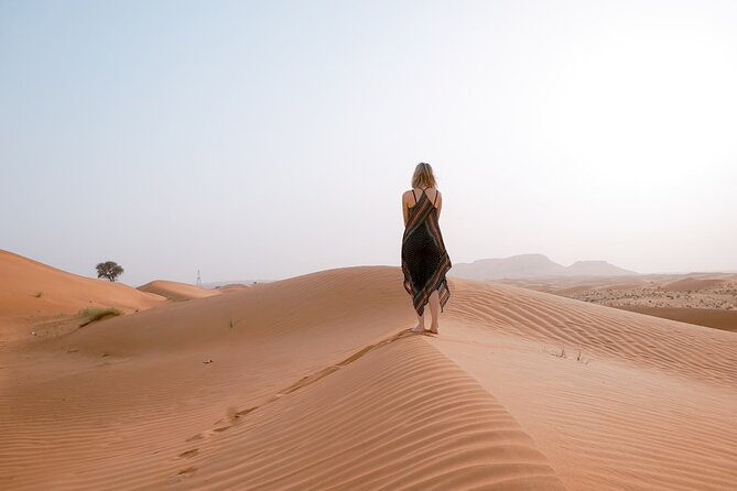 Dubai Morning Private 4x4 Desert Safari Sand Boarding Camel Ride - Exploring the Desert Landscape