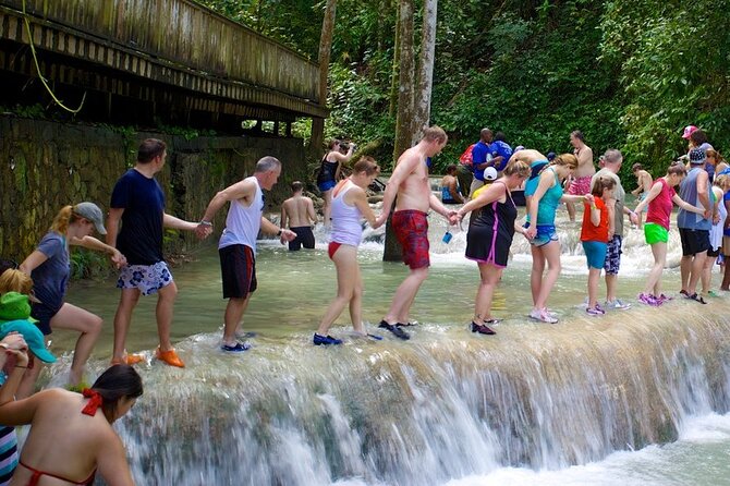 Dunns River Falls& Blue Hole Tour Ocho Rios (Entry Fee Included) - Highlight Activities