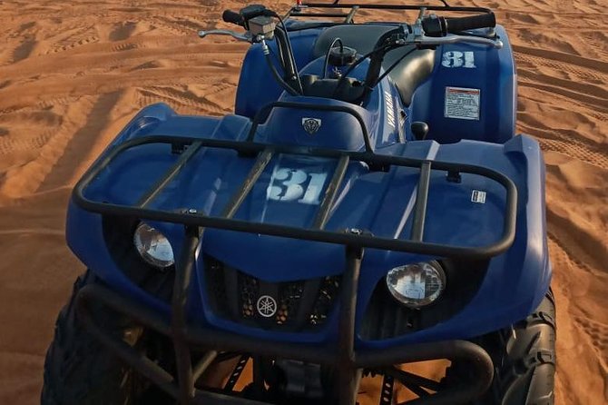 Evening Safari With Quad Bike, Camel Riding, BBQ Dinner and Dune Bashing - Accessibility Features