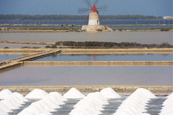 From Palermo to Agrigento With Stop in Erice and Marsala Saltpans - Visiting Marsala Saltpans