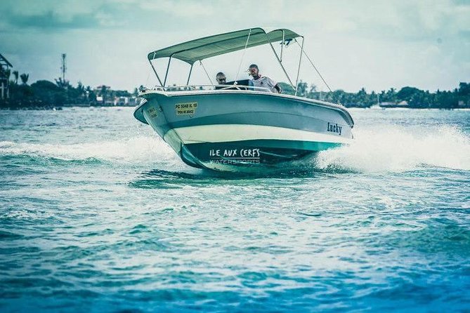 Full Day Ile Aux Cerfs Speedboat Trip With Hotel Transfers (Private or Shared) - Explore the Waterfall