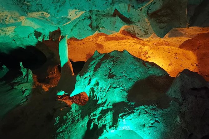 Horseback Ride N Swim and Green Grotto Adventure Tour From Falmouth - Exploring the Green Grotto