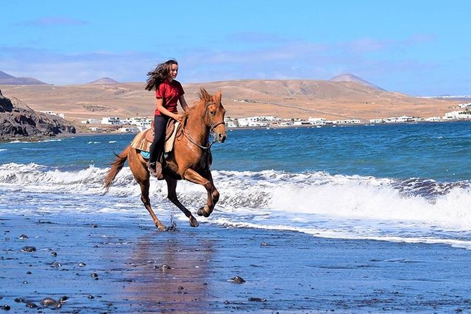 Horseback Riding in the Sunset of Famara Beach, Lanzarote, Spain - Sum Up