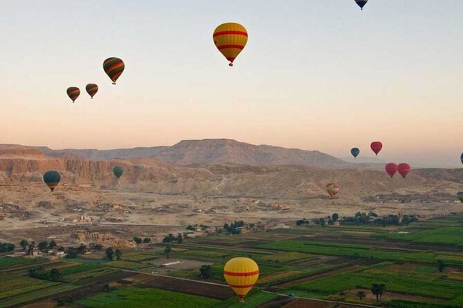 Hot Air Balloon in Luxor - Capturing Breathtaking Scenery