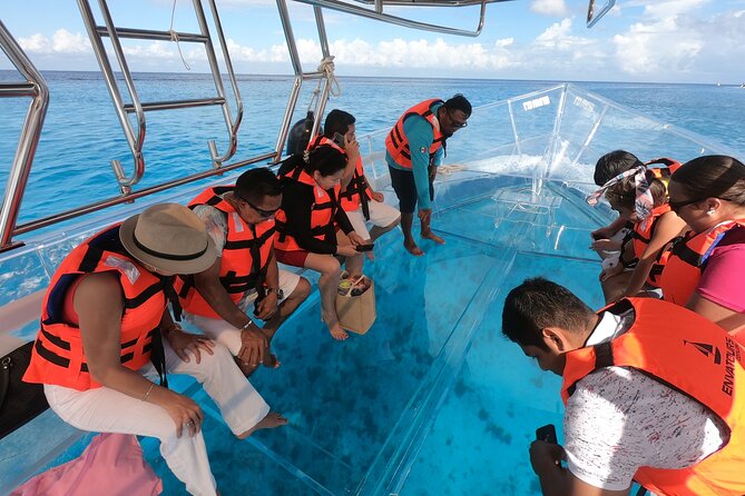 Invisible Boat Snorkeling Adventure in Cozumel - Marine Fee