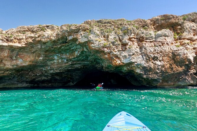 Kayak and Canoe Tour in Leuca and the Ponente Caves - End Point and Return