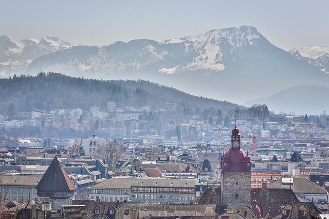 Lucerne Private Walking Tour With a Castle Visit! - Chapel Bridge and Lion Monument