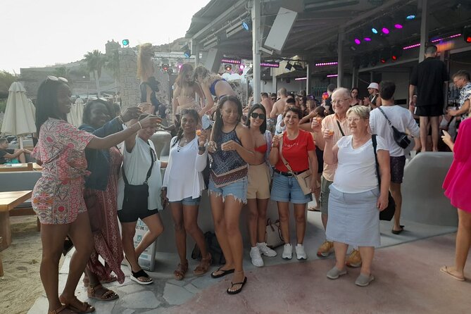 Mykonos Semi Private Bus Tour in English Spanish - Frequently Asked Questions