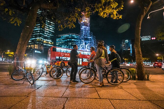 Night Street Food & Bike Tour / Small Groups /All Inclusive - Exploring Mexico City